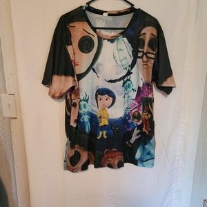 Womens Coraline t-shirt size XXL